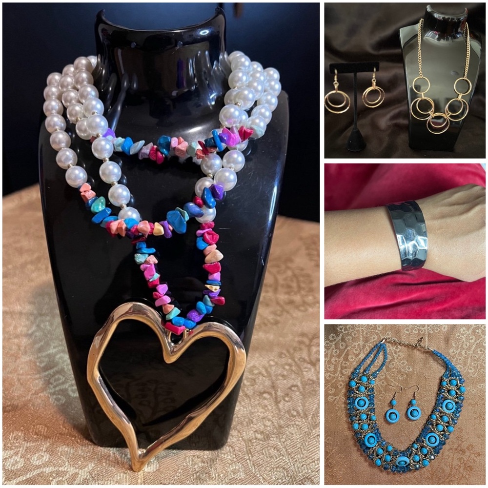 Boho Stylish Fashion Jewlery Mixed Bundle
